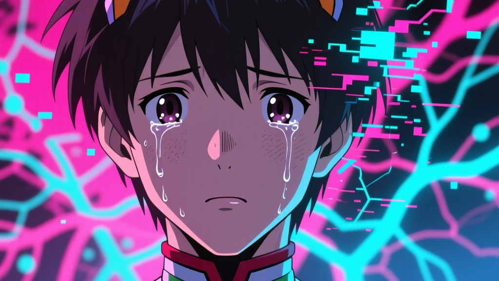 Shinji Ikari Eva-01 Synchronization as Failed