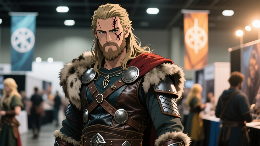 Vinland Saga Thorfinn Scar Makeup: Alcohol