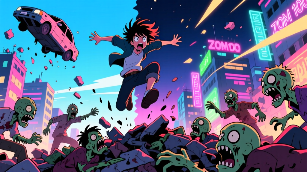 'Zom 100' Episode 16 Breaks the Zombie Comedy Formula — And Sets Up a Studio Trigger Legacy