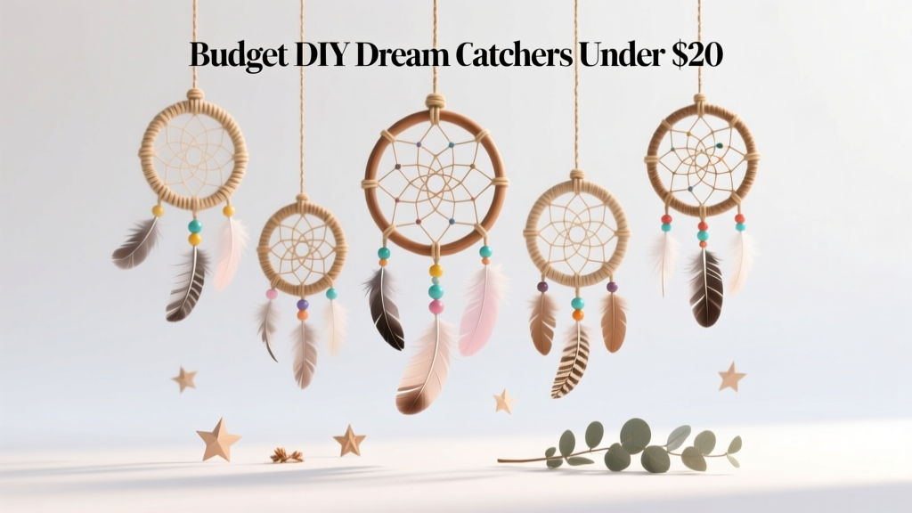 Budget DIY Dream Catchers Under $20
