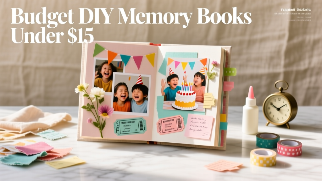 Budget DIY Memory Books Under $15
