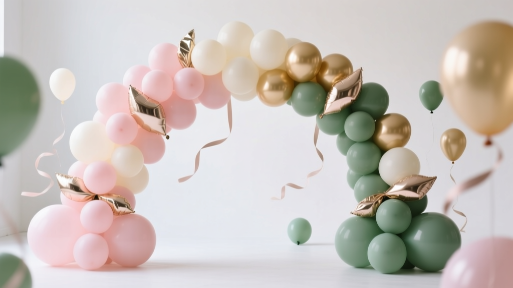 DIY Balloon Arches for Anniversaries