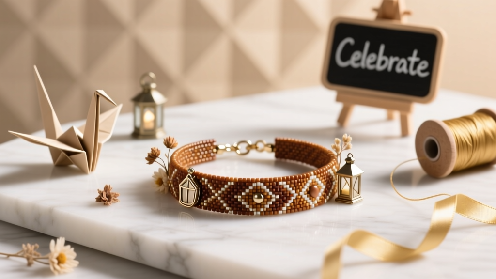 DIY Beaded Bracelets for Home Decor