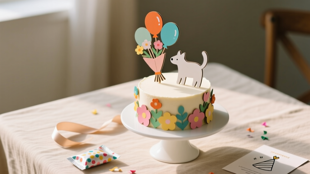 DIY Cake Toppers in An Afternoon