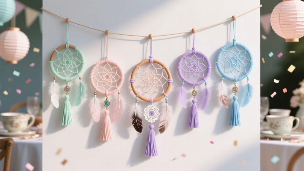 DIY Dream Catchers Party Favors