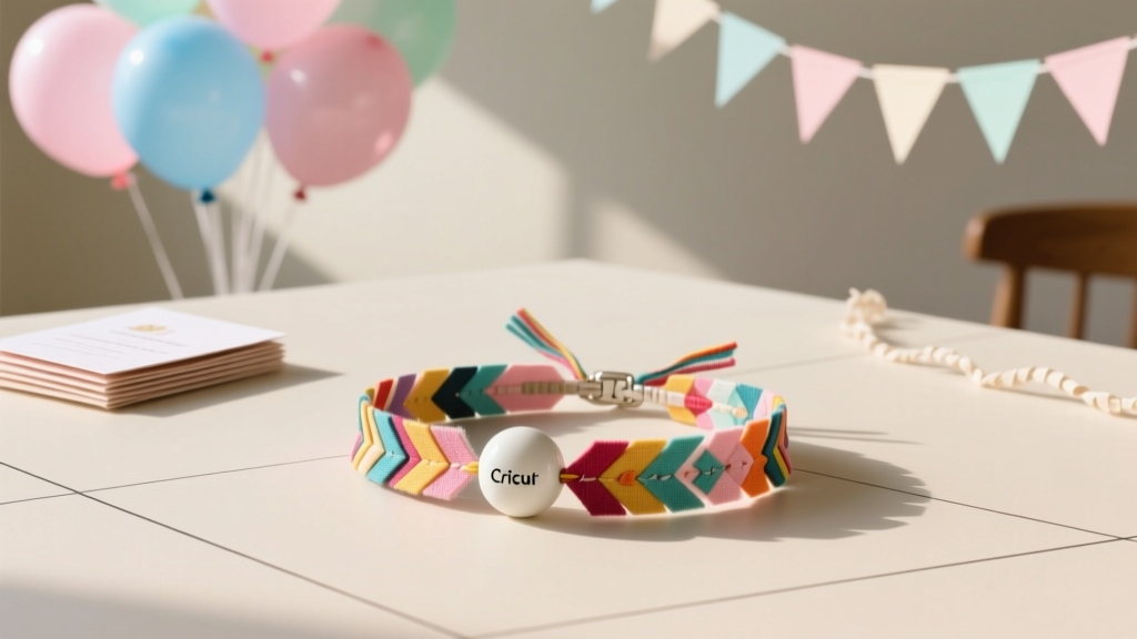 DIY Friendship Bracelets Using Cricut