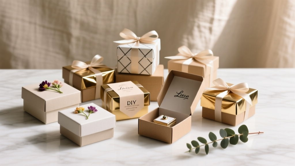 DIY Gift Boxes Party Favors