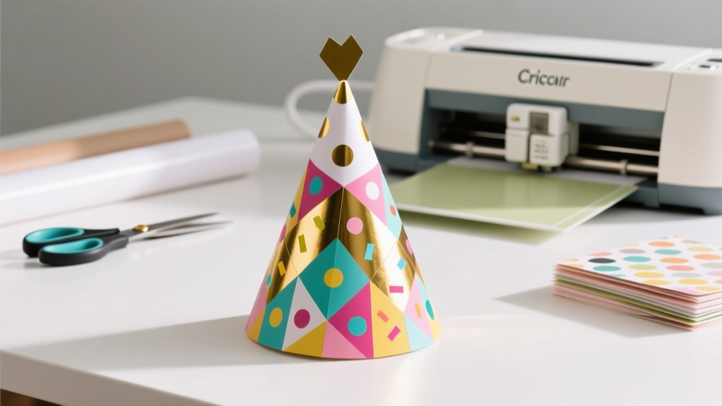 DIY Party Hats Using Cricut