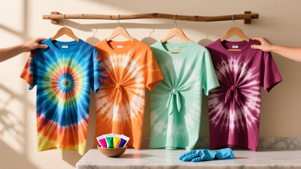DIY Tie-Dye Shirts for Holidays