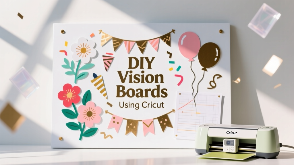 DIY Vision Boards Using Cricut