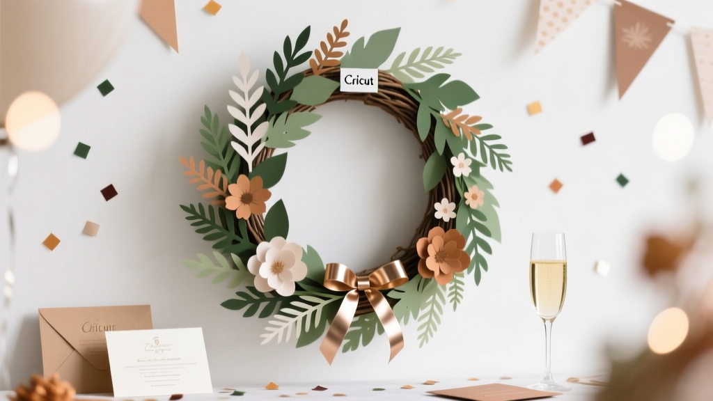DIY Wreaths Using Cricut