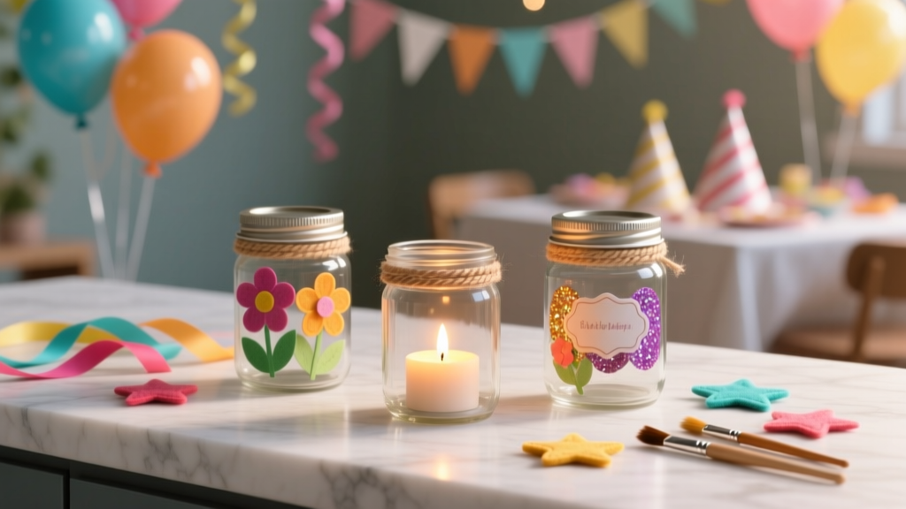 Kids' Craft: Mason Jar Crafts