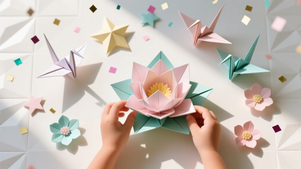 Kids' Craft: Origami Decorations