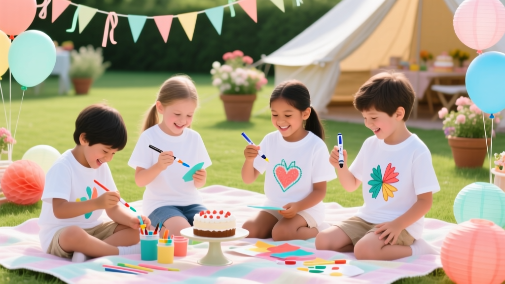 Kids' Craft: T-Shirts (Party-Perfect DIY Shirts Kids Can Make)