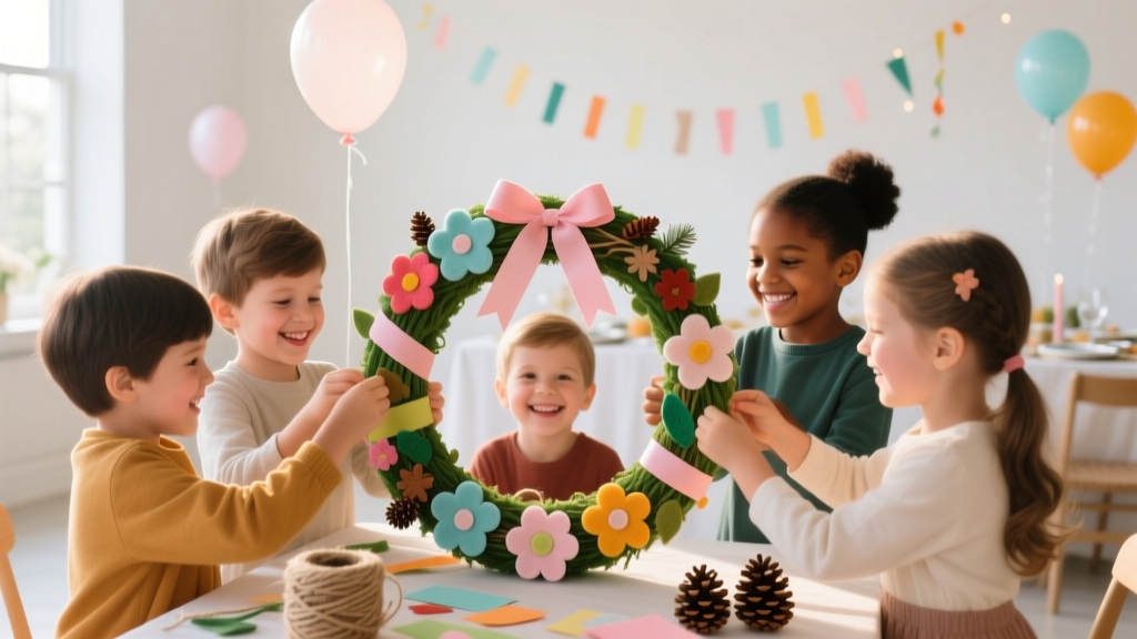 Kids' Craft: Wreaths