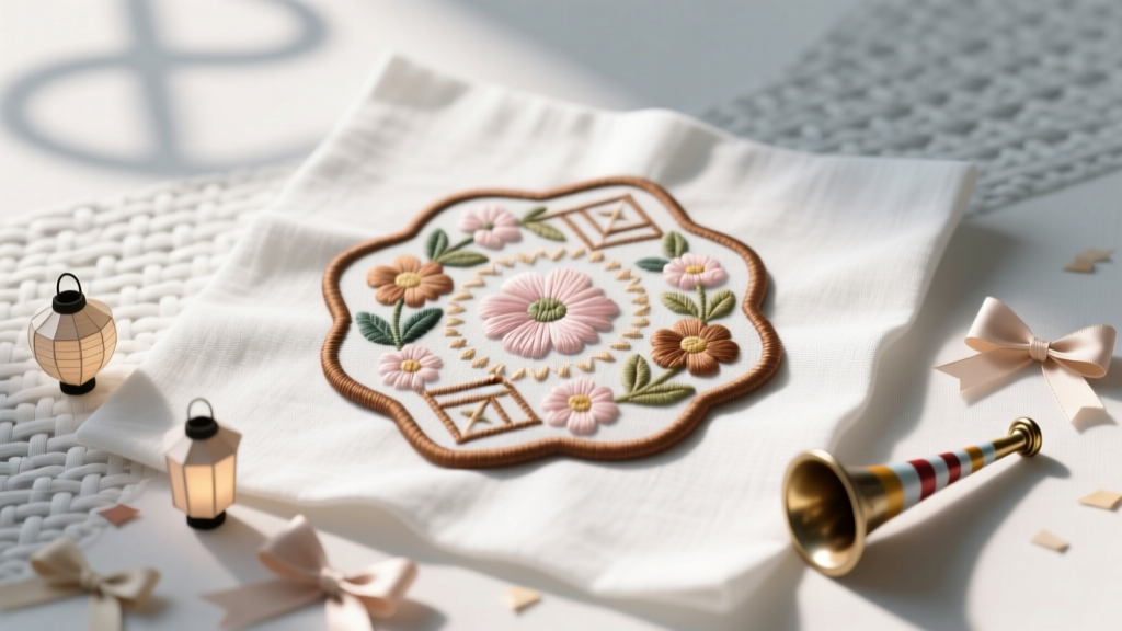 No-Sew Embroidered Patches Tutorial