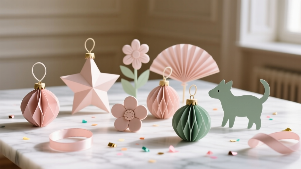 Paper Craft Clay Ornaments Ideas