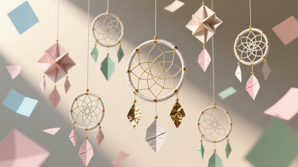 Paper Craft Dream Catchers Ideas