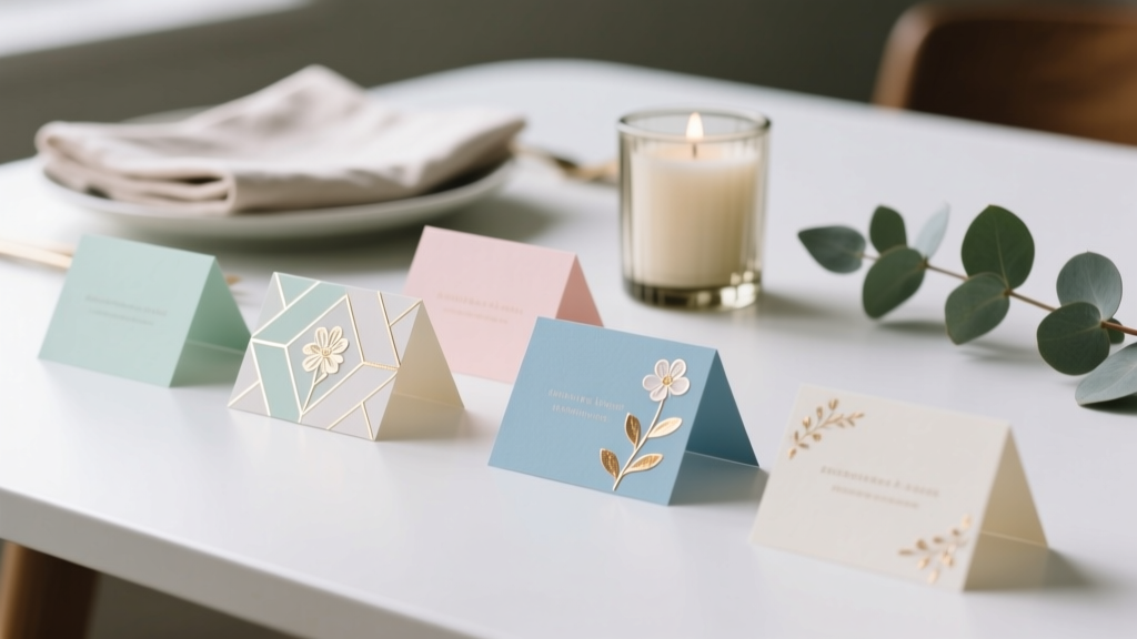 Paper Craft Place Cards Ideas