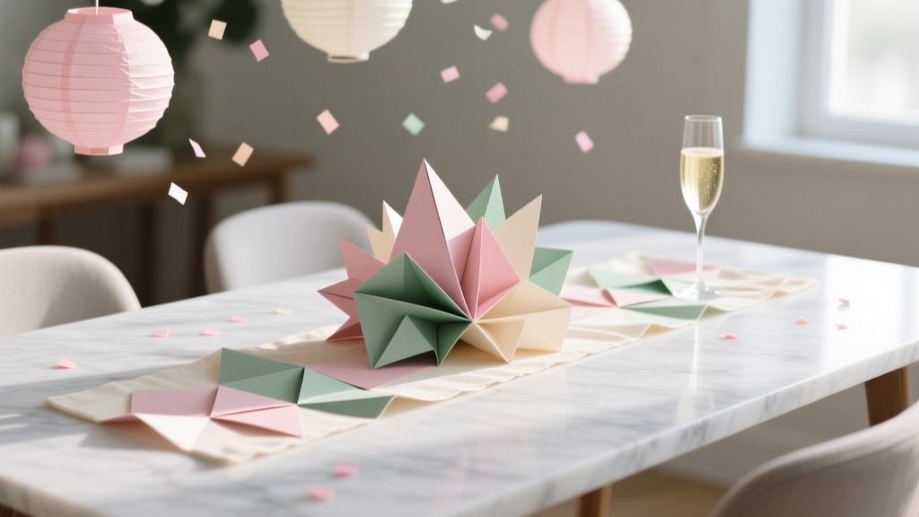 Paper Craft Table Runners Ideas