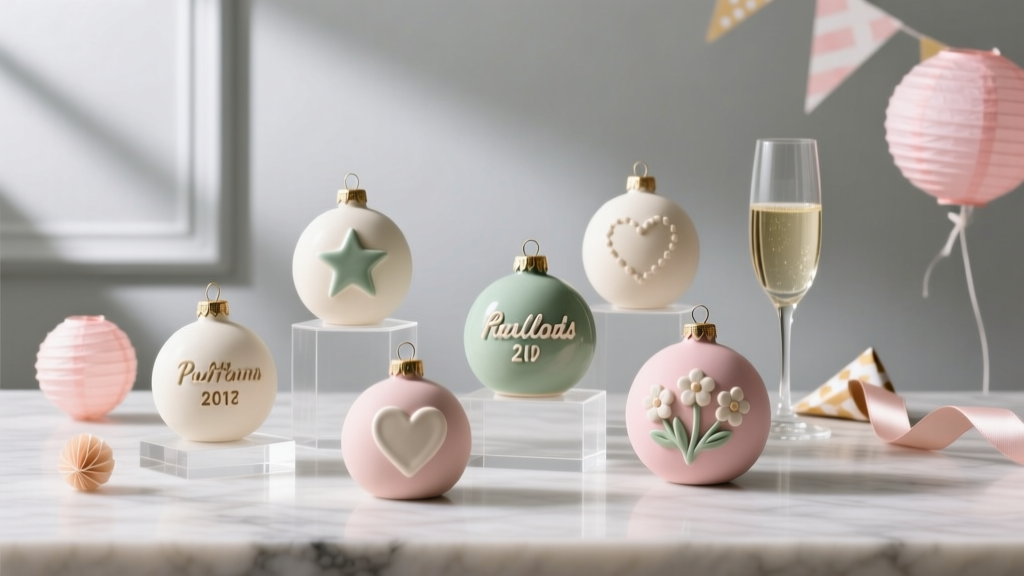 Personalized Clay Ornaments Gifts
