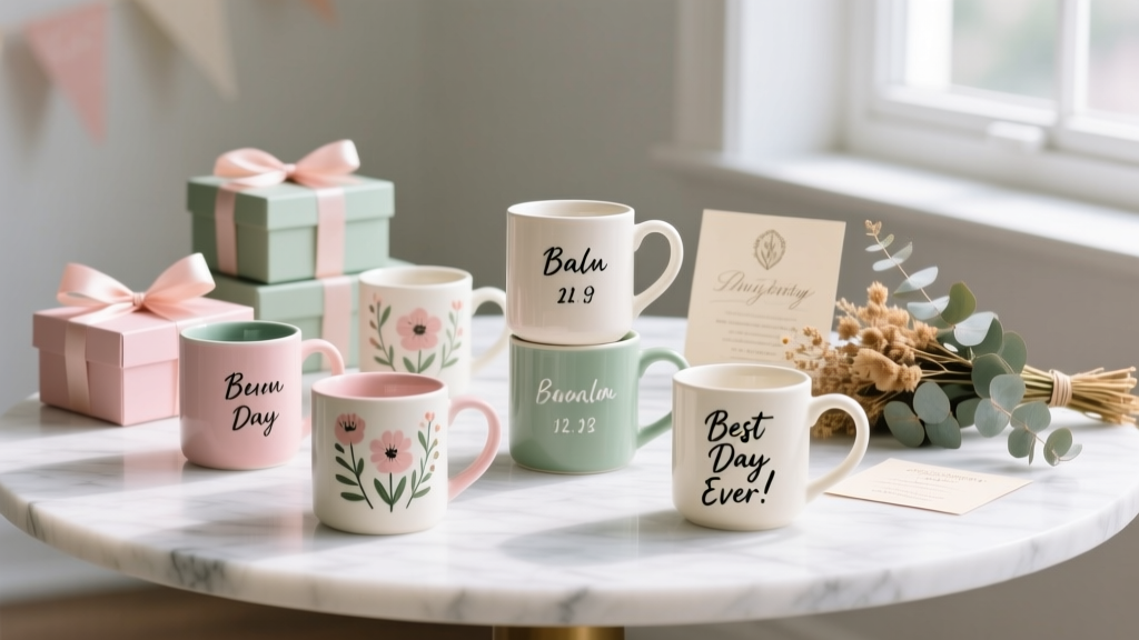 Personalized Mugs Gifts (DIY Party Favors & Handmade Keepsakes)