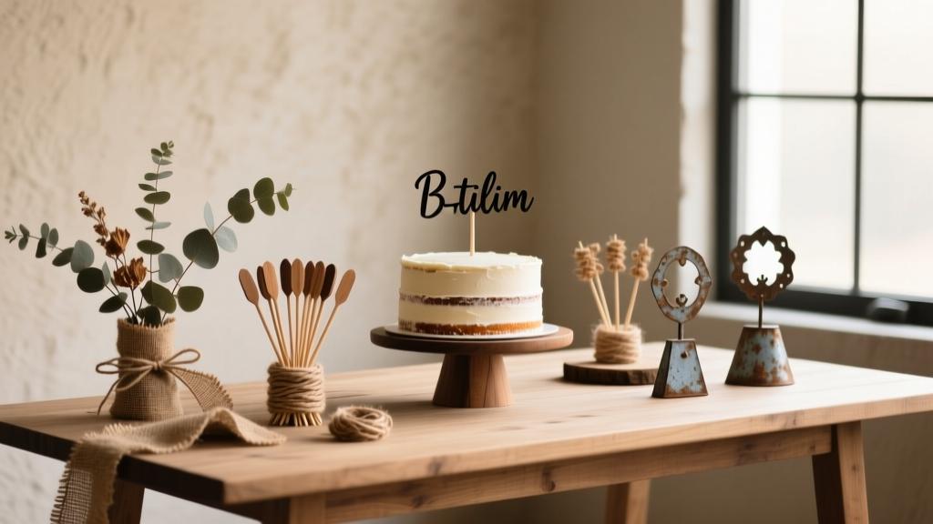 Rustic Cake Toppers Ideas
