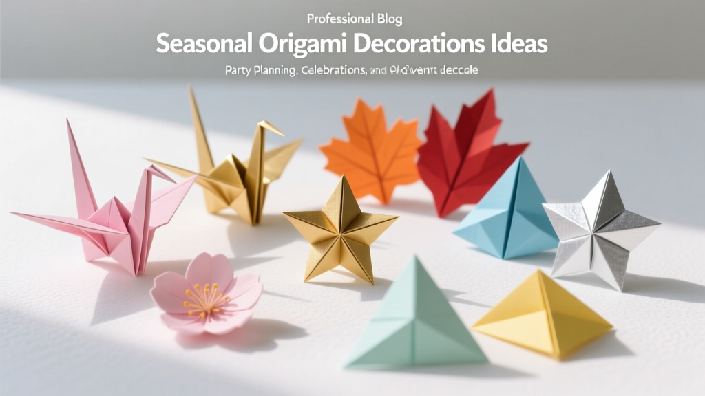 Seasonal Origami Decorations Ideas