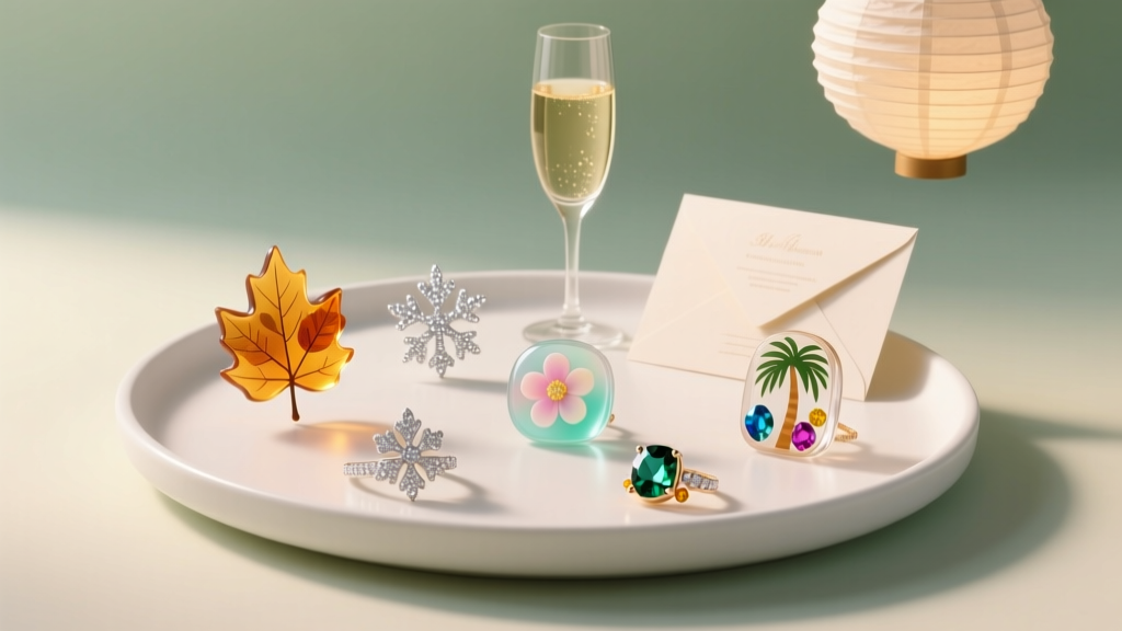 Seasonal Resin Jewelry Ideas