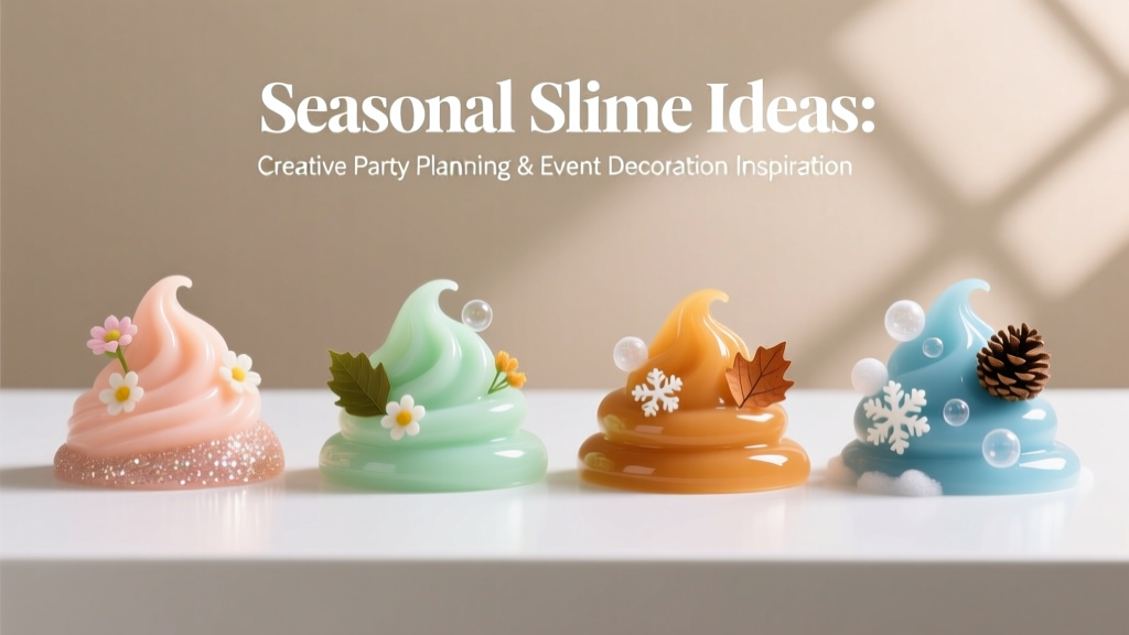 Seasonal Slime Ideas