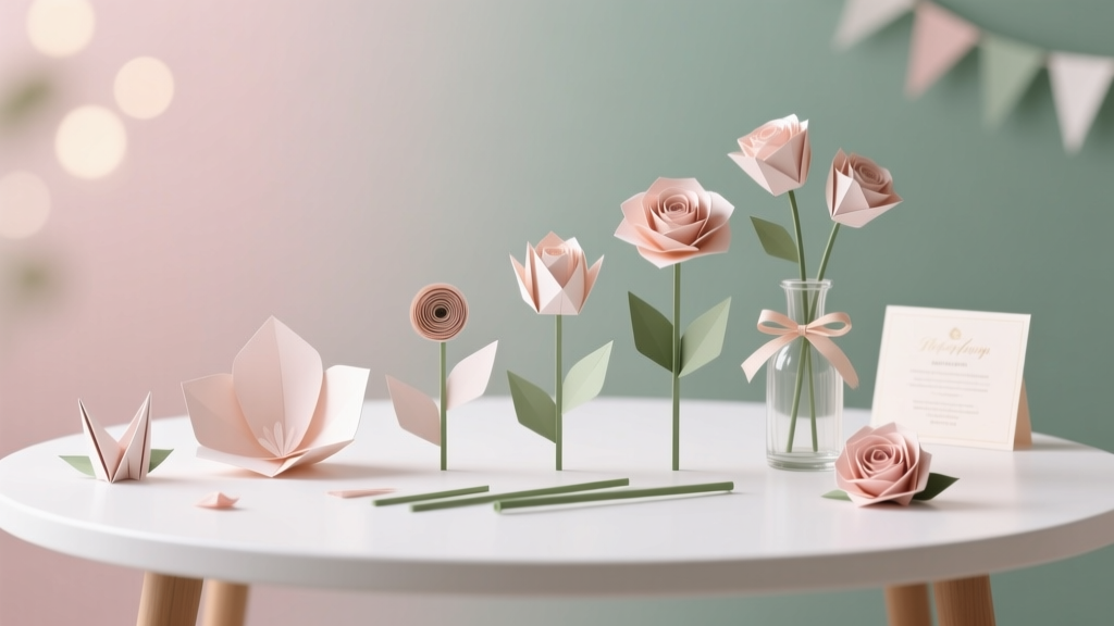 Step-by-Step Paper Flowers Tutorial