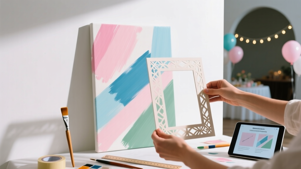 Step-by-Step Wall Art Tutorial (Perfect for Party Backdrops & Handmade Decor)