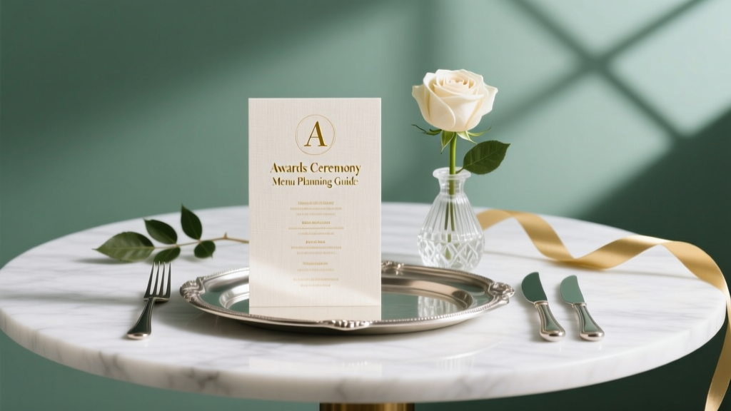 A Awards Ceremony Menu Planning Guide