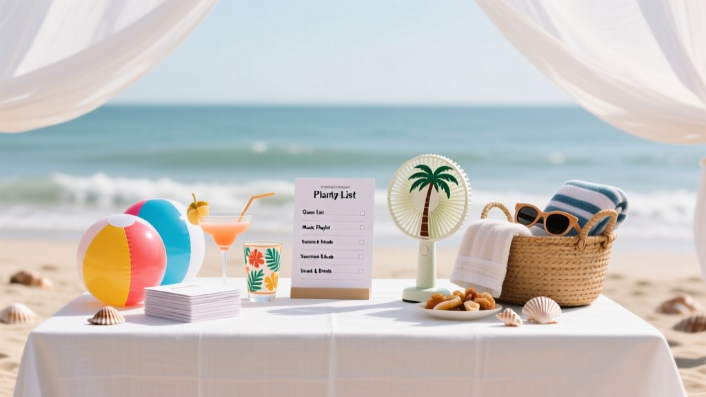 A Beach Party Planning Checklist
