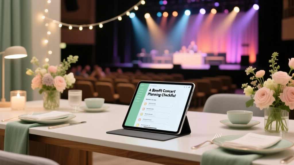 A Benefit Concert Planning Checklist