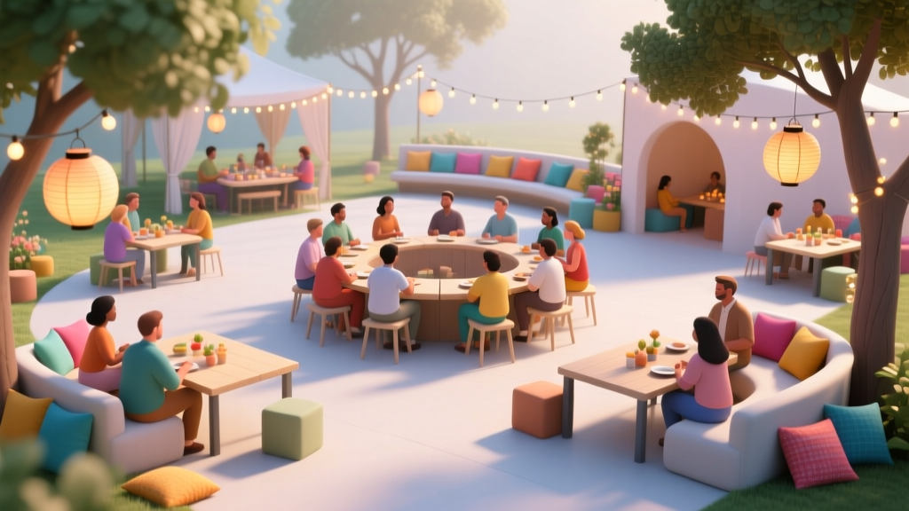 Community Festival Seating Arrangement Ideas