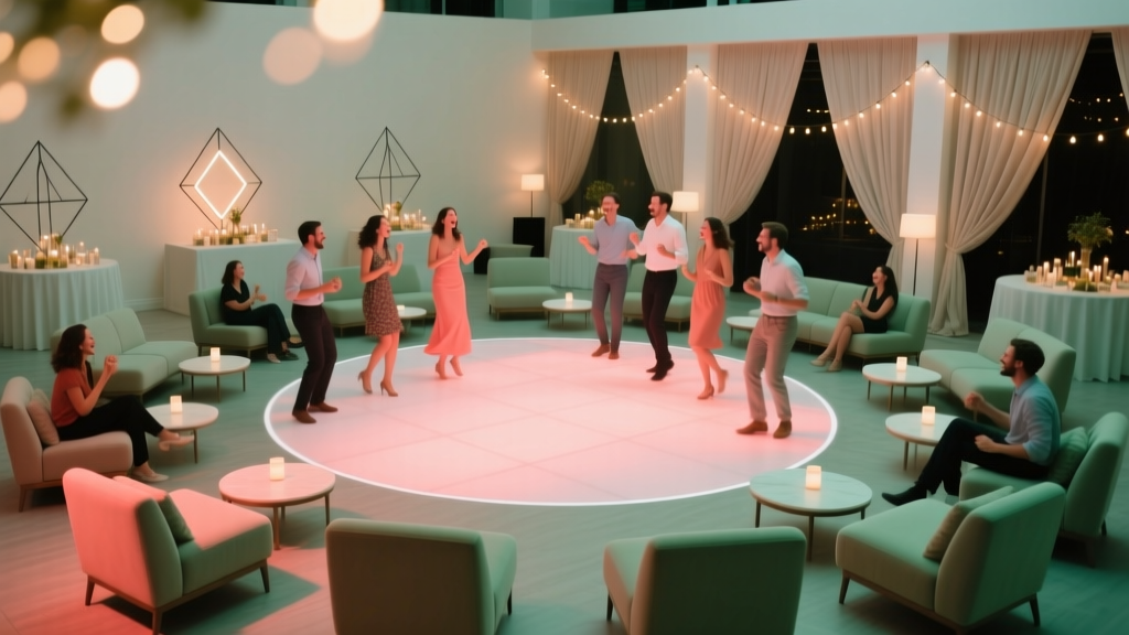 Dance Party Seating Arrangement Ideas