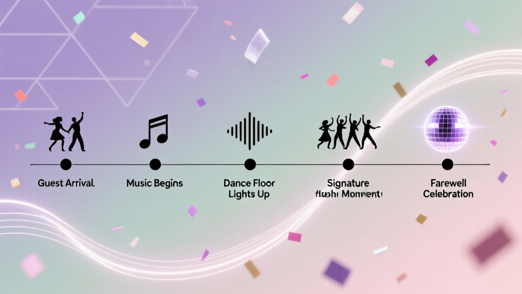 A Dance Party Timeline Template