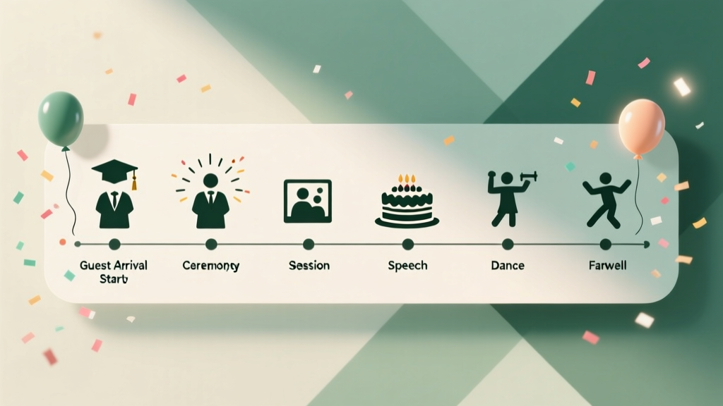 A Graduation Party Timeline Template