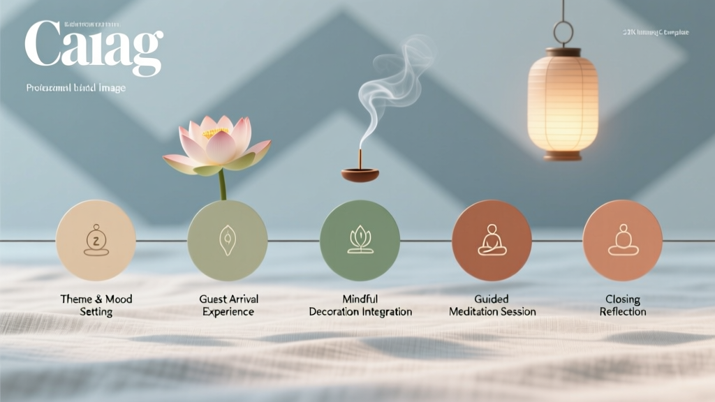 A Meditation Event Timeline Template