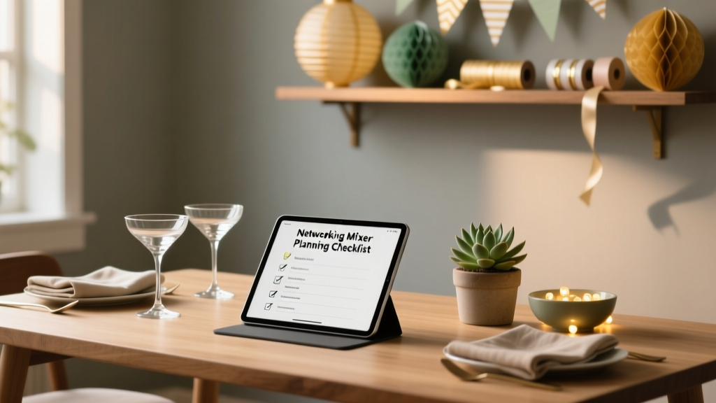 A Networking Mixer Planning Checklist