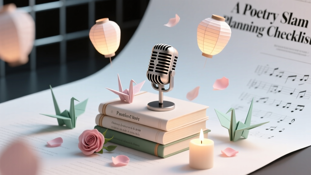 A Poetry Slam Planning Checklist