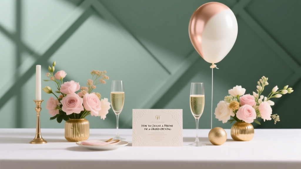How to Choose a Theme for a Grand Opening