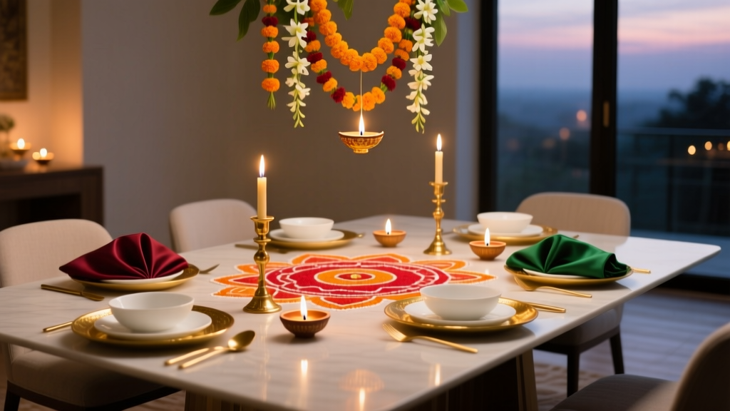 Diwali Table Setting Ideas
