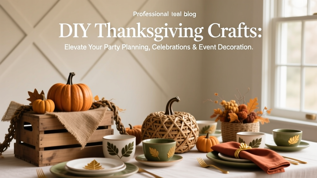 DIY Thanksgiving Crafts