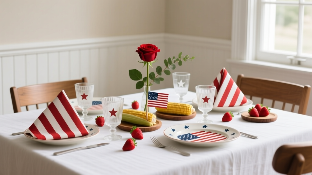 Fourth of July Table Setting Ideas
