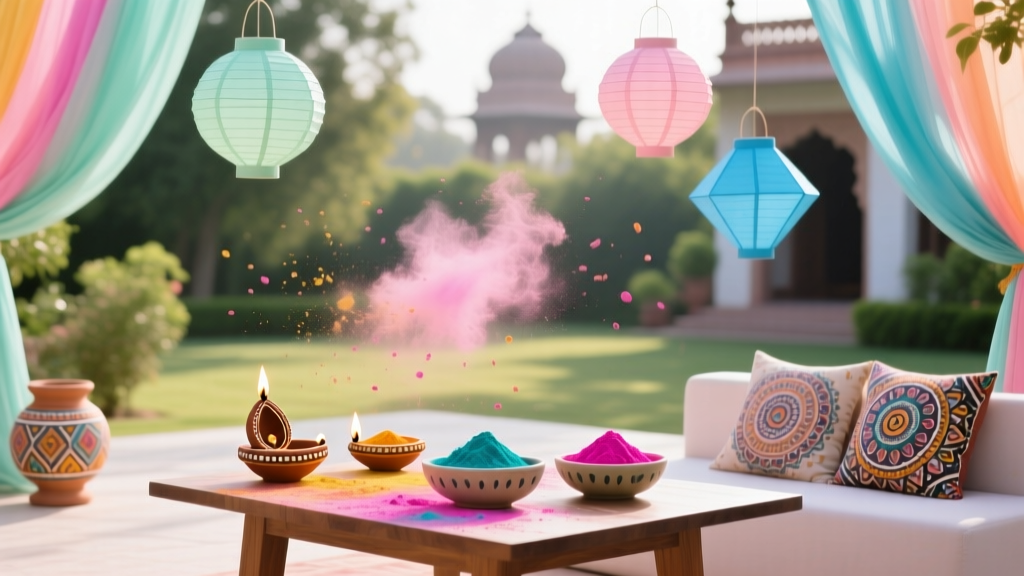 Holi Decoration Ideas