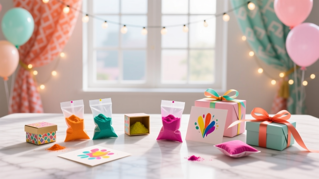Holi Favor Ideas