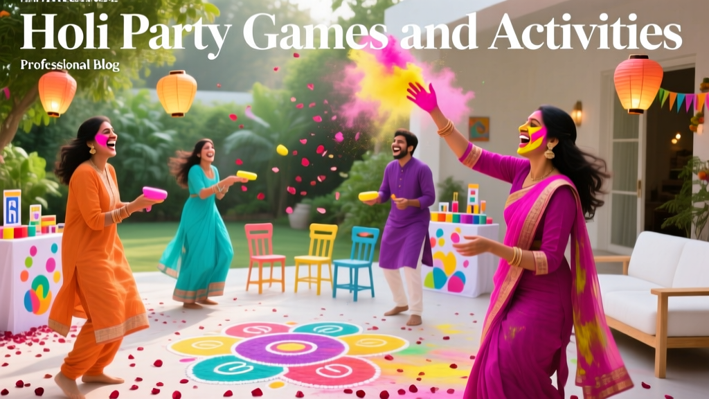 Holi Party Games and Activities