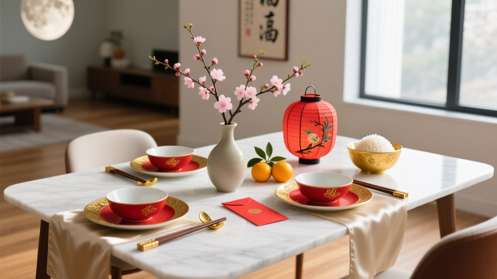 Lunar New Year Table Setting Ideas
